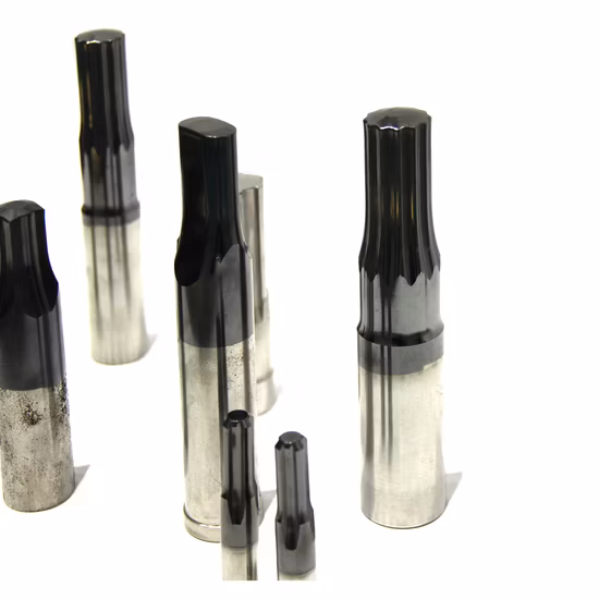 Punzone per fori quadrati in carburo di precisione personalizzato di alta qualità